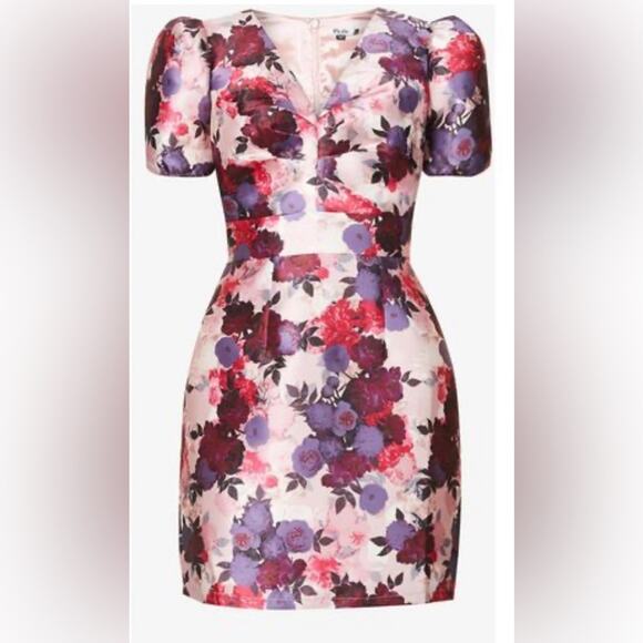 Chi Chi London Curve Body con size 14 midi dress - Picture 2 of 10